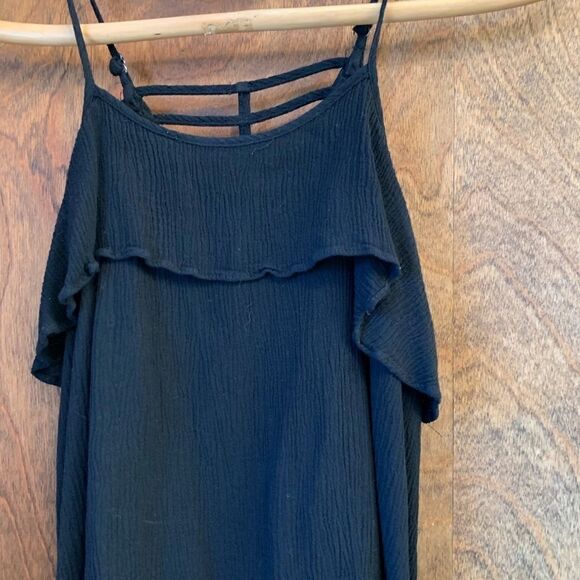 Full tilt black crop top Size Medium - Picture 4 of 8